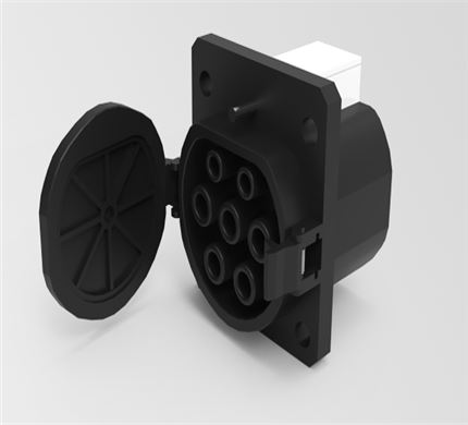 充电桩双向自保持电磁锁 充电桩双向自保持电磁锁